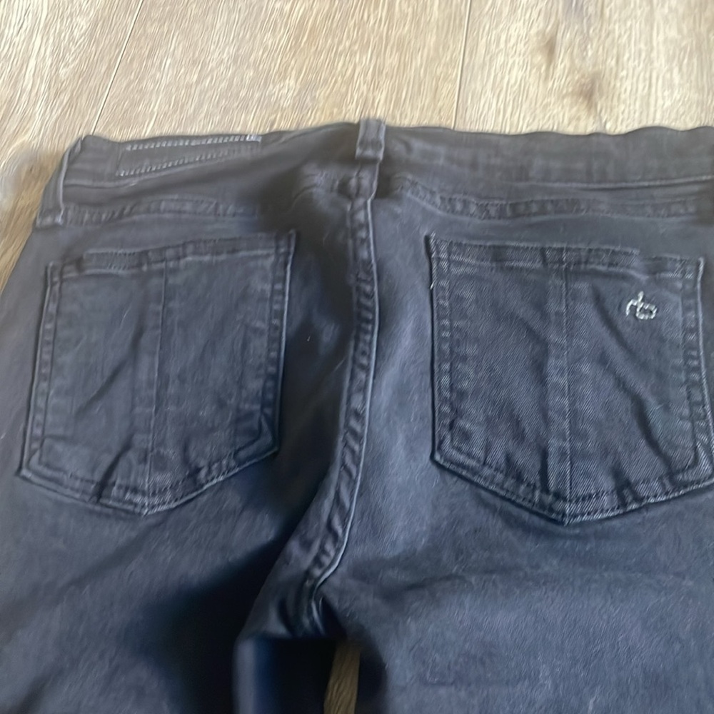 Rag & bone black skinny jeans size 27 - Picture 7 of 8